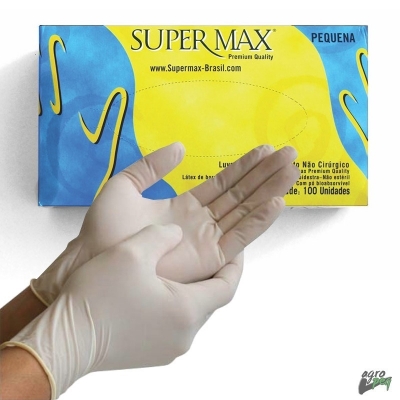 Luva procedimentos supermax